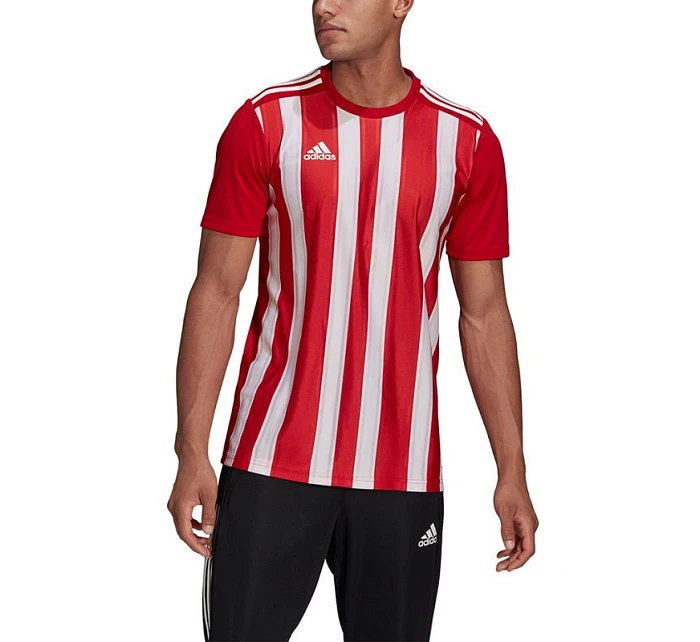 Pánske pruhované futbalové tričko 21 M GN7624 - Adidas