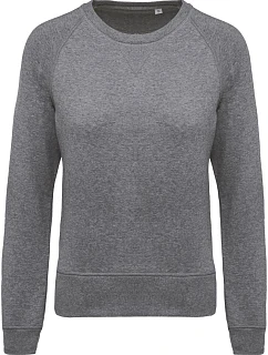 K Dámská raglánová mikina z bio bavlny 20.K grey heather model 22509740 - Kariban