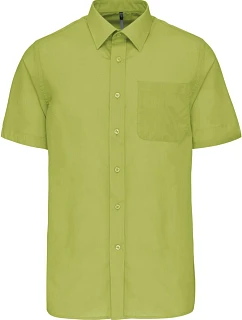 K Popelínová košile s krátkým rukávem 20.K lime model 22510406 - Kariban