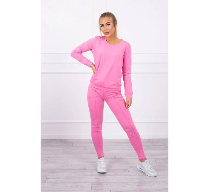 Světle růžová tepláková souprava Světle růžová tepláková souprava