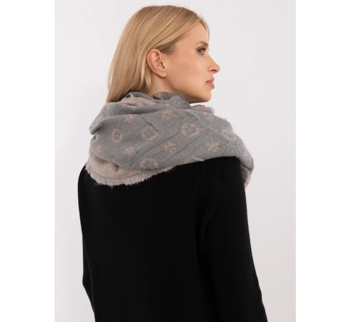 Šál AT SZ 1701.61 sivo-ružový Šál AT SZ 1701.61 sivo-ružový