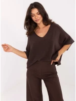Jumper IT SW 2202.52 tmavě hnědý Jumper IT SW 2202.52 tmavě hnědý