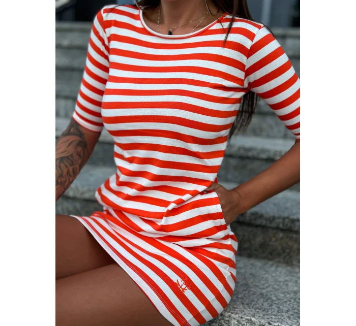 TW SK 2092 šaty.83P oranžová