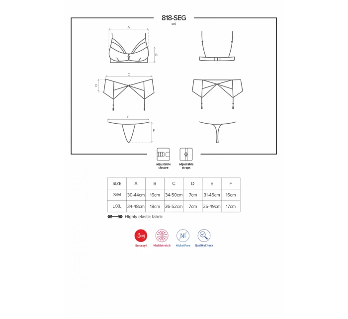 Súprava 818-SEG - Obsessive
