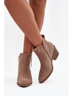 Topánky na podpätku model 222514 Step in style