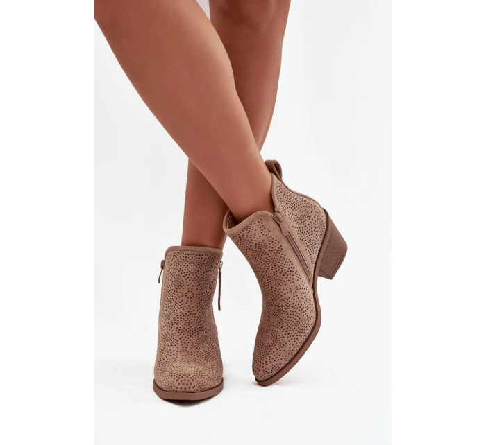 Topánky na podpätku model 222514 Step in style Topánky na podpätku model 222514 Step in style