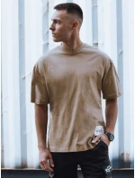 Pánské velbloudí tričko Dstreet model 21975513 - FashionStreet