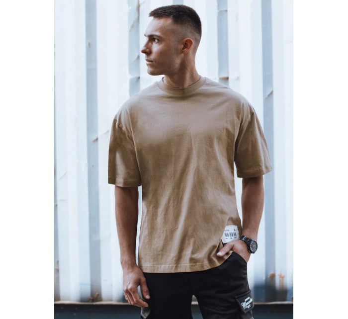Pánské velbloudí tričko Dstreet model 21975513 - FashionStreet