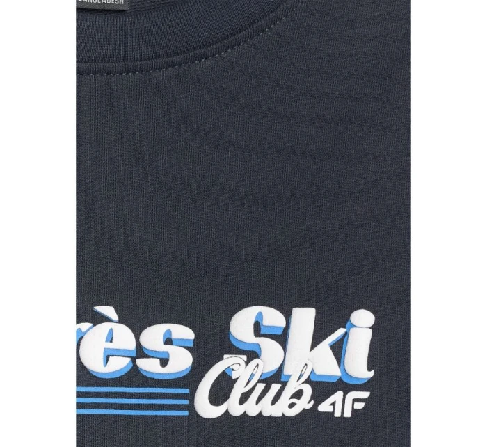 Chlapecké tričko s potiskem a dlouhým rukávem model 21877623 - 4F