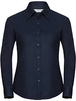 Russell Athletic 932F Blúzka Oxford s dlhými rukávmi 11.932F jasne modrá