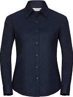 Russell Athletic 932F Blúzka Oxford s dlhými rukávmi 11.932F jasne modrá