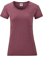 LadyFit Valueweight T Dámské tričko model 22443719 heather burgundy - Fruit of the Loom LadyFit Valueweight T Dámské tričko model 22443719 heather burgundy - Fruit of the Loom