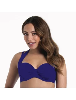 Štýl Catalina Top Bikiny - Top 8754-1 Modrá a fialová - RosaFaia