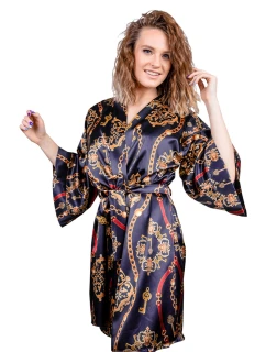 Dkaren DK-P-014 farba: tmavomodrá-vzor