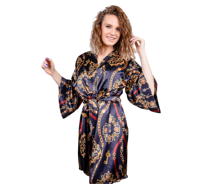 Dkaren DK-P-014 farba: tmavomodrá-vzor Dkaren DK-P-014 farba: tmavomodrá-vzor