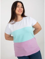 Bluzka RV BZ model 18617707 mietowy - FPrice Bluzka RV BZ model 18617707 mietowy - FPrice