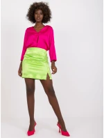Sukně WN SD model 17445378 fluo zelená - FPrice Sukně WN SD model 17445378 fluo zelená - FPrice