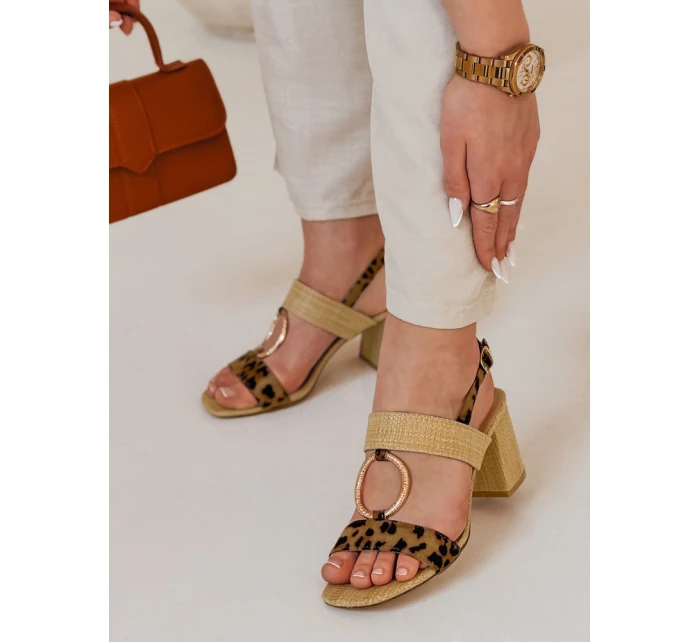 Dstreet dámské sandály na jehlovém podpatku model 21985827 - FashionStreet