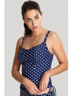 Plavky Anya Spot Balconnet Tankini Navy/ivory SW1011 - Panache