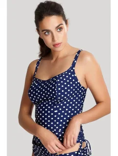 Plavky Anya Spot Balconnet Tankini Navy/ivory SW1011 - Panache