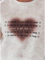 Dámská oversize mikina se srdcem šedá Dstreet model 21988169 - FashionStreet