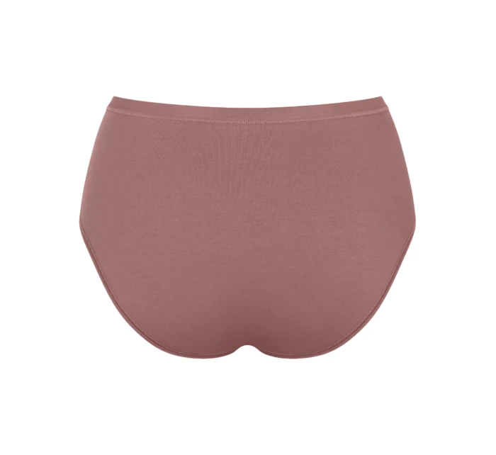 Dámske bavlnené midi nohavičky GO Daily 3P - BROWN - svetlohnedá 1141 - SLOGGI Dámske bavlnené midi nohavičky GO Daily 3P - BROWN - svetlohnedá 1141 - SLOGGI