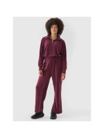 Dámská velurová mikina bez kapuce model 21432534 - 4F Dámská velurová mikina bez kapuce model 21432534 - 4F