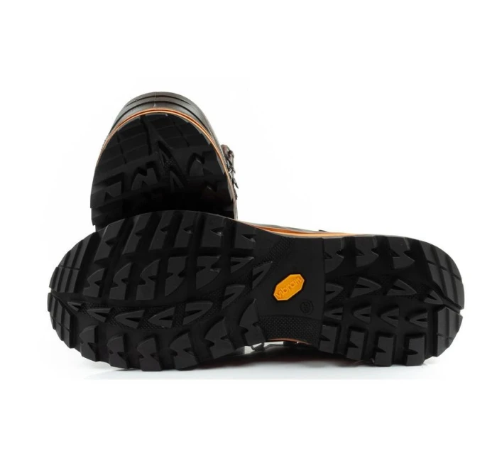 Grisport Marrone pánske trekové topánky kožené nepremokavé členkové topánky