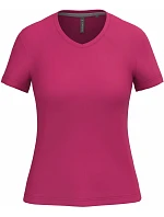 K Dámské tričko s výstřihem do V 20.K fuchsia model 22508285 - Kariban