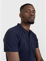 Pánské piqué polo z těžké bavlny 74.0 black model 22413024 - Pure Waste Pánské piqué polo z těžké bavlny 74.0 black model 22413024 - Pure Waste