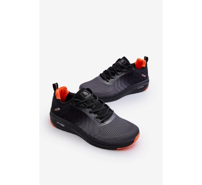 Klasyczne Męskie Sportowe Buty Szare McBraun