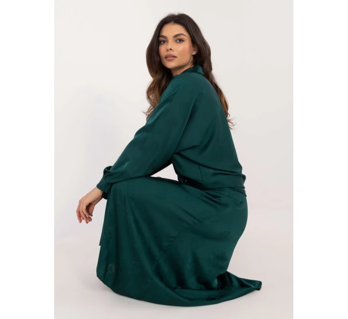 Sukňa DHJ SD 19293.67 tmavozelená