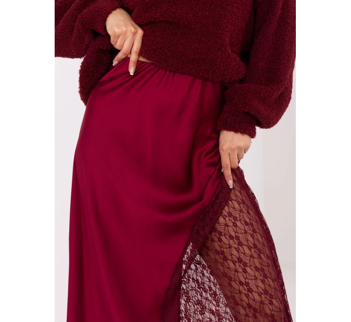 Sukňa MI SD 3287.36 bordová