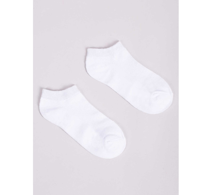 Yoclub Chlapčenské členkové tenké bavlnené ponožky Basic Plain Colours 6-Pack SKS-0027C-0000-004 Multicolour
