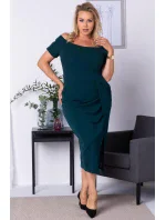 Dámske šaty Delicja SA718 zelené - Karko