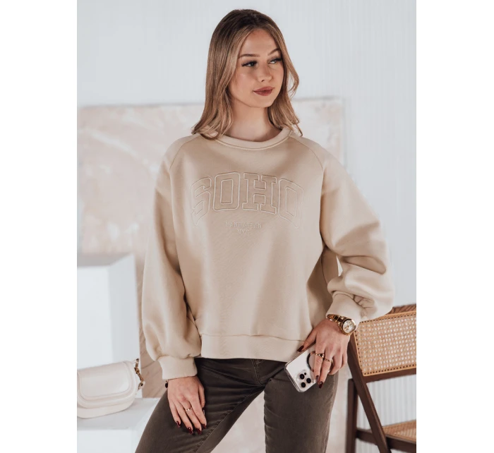 Dámska mikina COSYONE beige FashionStreet BY1349
