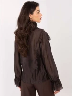 Koszula IT KS model 21795610 ciemny brązowy - FPrice Koszula IT KS model 21795610 ciemny brązowy - FPrice