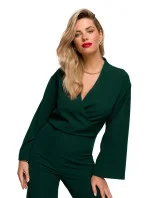 Dámský overal model 18580901 tm. zelená - Makover