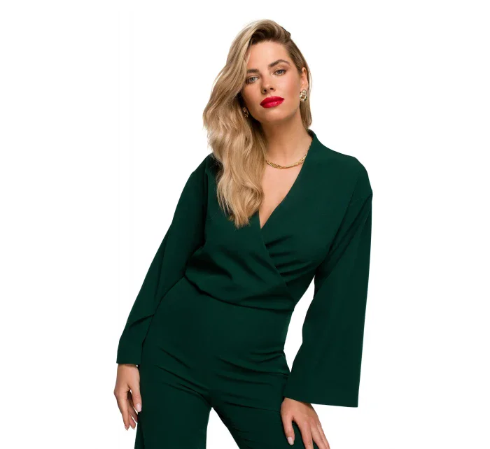 Dámský overal model 18580901 tm. zelená - Makover