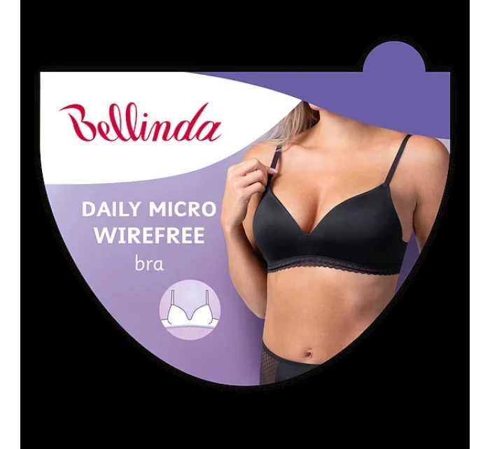 Dámska podprsenka s kosticami DAILY MICRO WIREFREE - BELLINDA