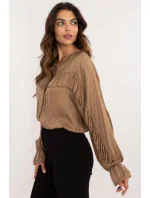 Košeľa s dlhým rukávom model 201354 Och Bella Košeľa s dlhým rukávom model 201354 Och Bella