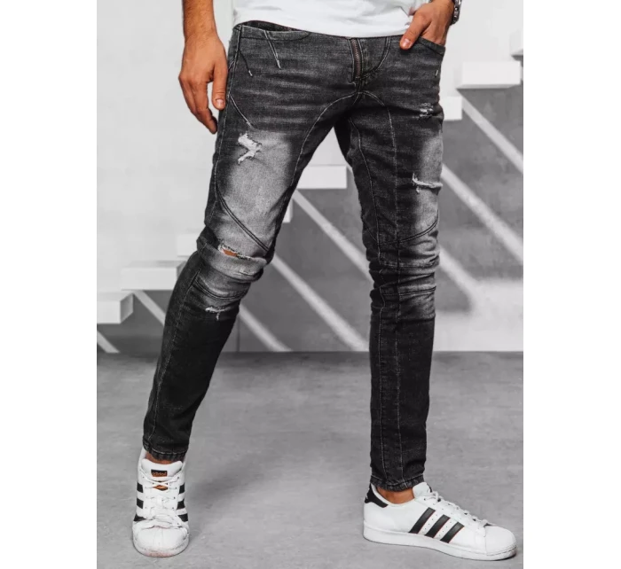 Pánské džínové kalhoty černé Dstreet model 21968477 - FashionStreet