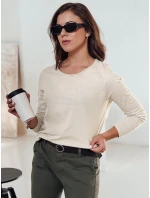 Dámská halenka s přívěskem béžová Dstreet model 21982009 - FashionStreet