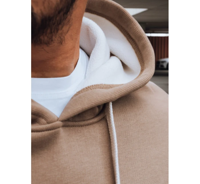 Pánska ťavia mikina s kapucňou FashionStreet BX5931