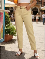 Jeansy damskie mom fit z wysokim stanem  model 22144356 - FashionStreet