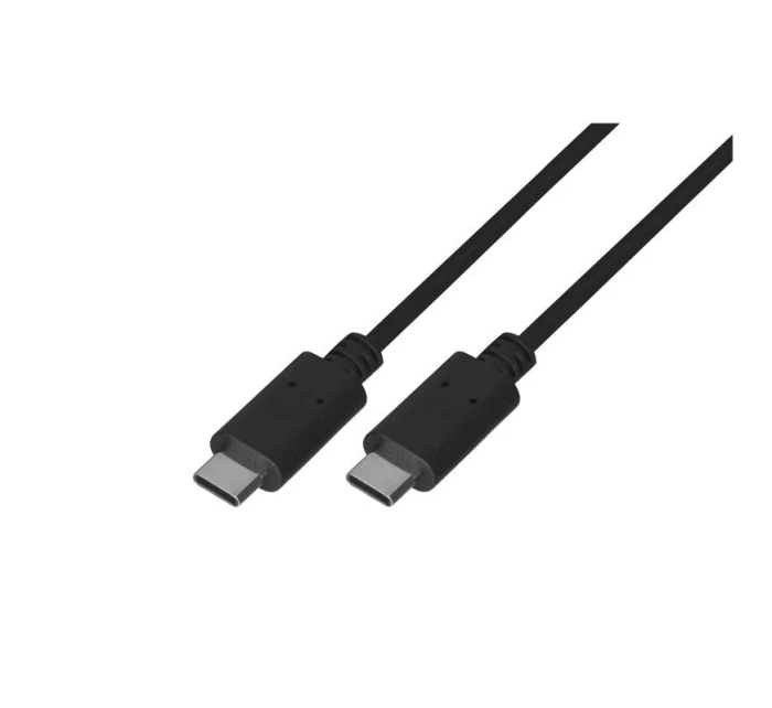 Kábel Lanberg CA-CMCM-10CU-0010-BK (USB typ C - USB typ C ; 1 m; farba čierna)