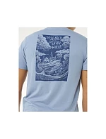 Pánske tričko RIP CURL Keep On Trucking Ss Tee, modré Pánske tričko RIP CURL Keep On Trucking Ss Tee, modré
