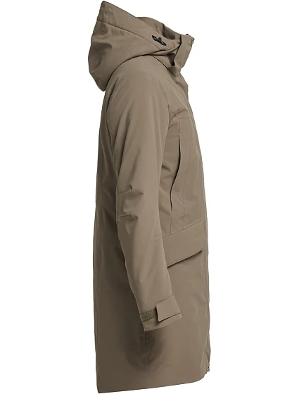 Jacket Women Dámská zateplená parka brown model 22470524 - Tenson Jacket Women Dámská zateplená parka brown model 22470524 - Tenson
