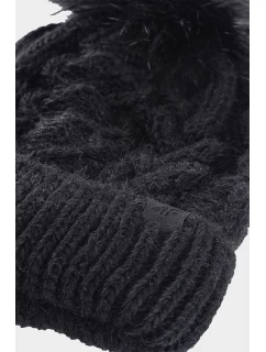 Dívčí zimní čepice model 21678397 černá - 4F