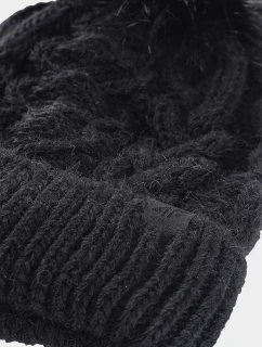 Dívčí zimní čepice model 21678397 černá - 4F